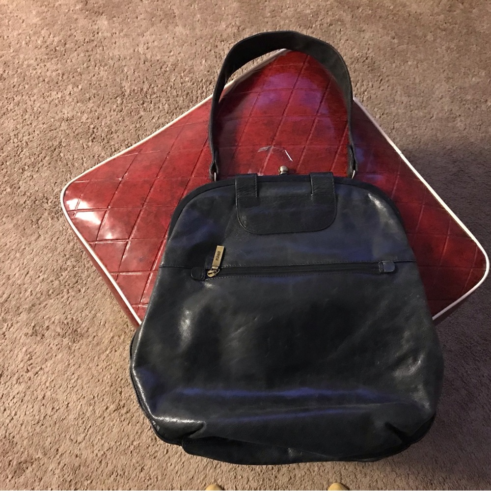 Elegant Black HOBO Shoulder Bag